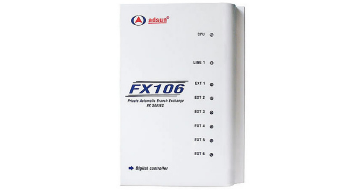 Adsun FX-106 (1 CO – 6 máy nhánh) 